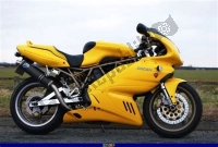 Alle originele en vervangende onderdelen voor uw Ducati Supersport 750 SS 2000.